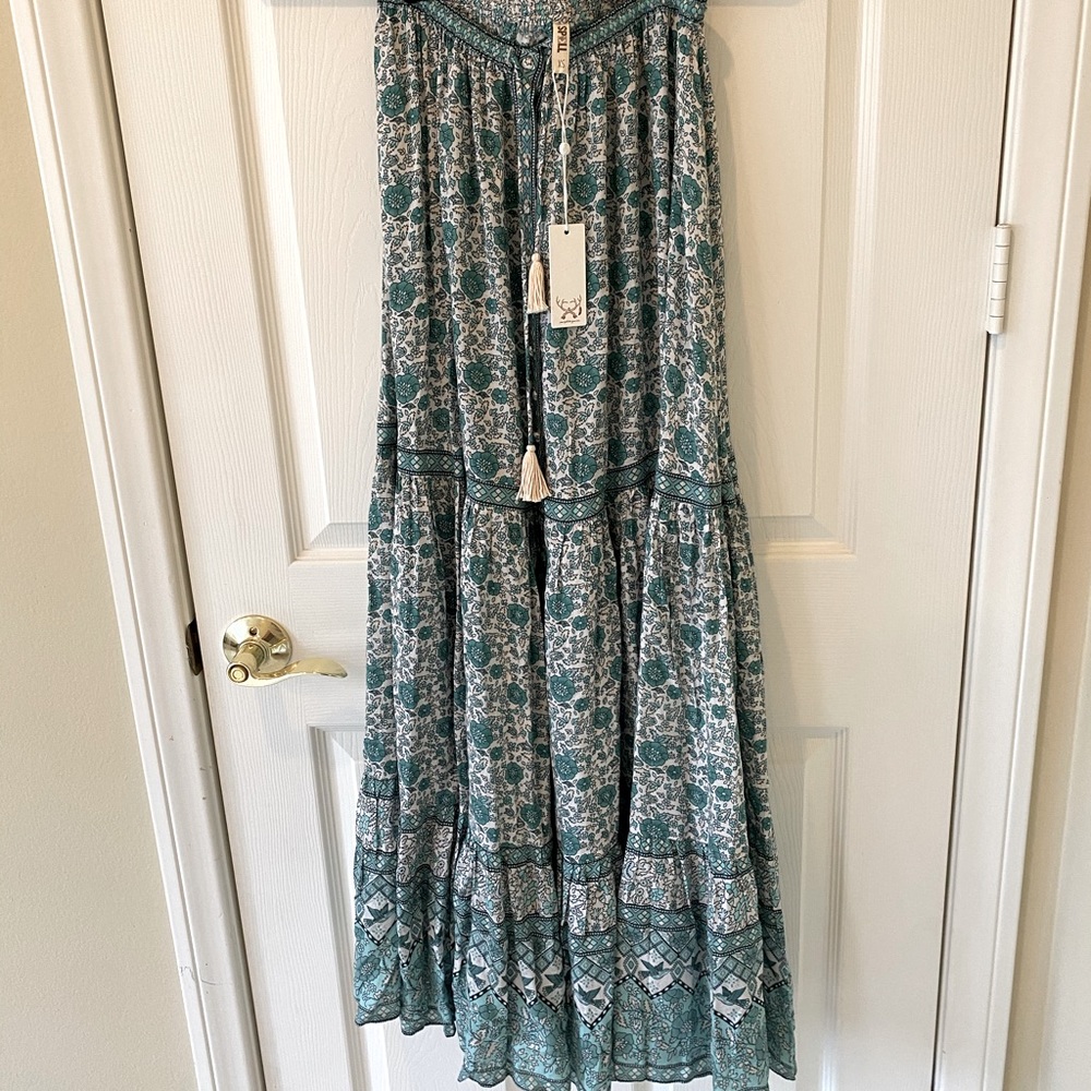 Kombi maxi skirt - Sage